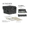 Brother HL-L2395DW Monochrome Laser Printer, Convenient Flatbed Copy & Scan, Wireless Connectivity