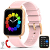 ZKCREATION Smart Watch FW02 Receive/Dial Calls Smart Watch for Android/Iphone Smart Watches for Women,Pink