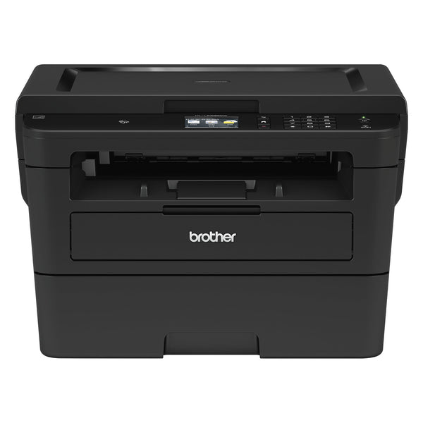 Brother HL-L2395DW Monochrome Laser Printer, Convenient Flatbed Copy & Scan, Wireless Connectivity