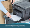 Brother HL-L2395DW Monochrome Laser Printer, Convenient Flatbed Copy & Scan, Wireless Connectivity