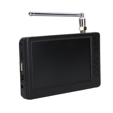 And Video STAR 5 Inch Digital Television Portable Digital TV For Car Camping Kitchen US Plug 110-220V