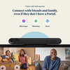 Facebook Portal TV - Smart Video Calling on Your TV with Alexa - Black